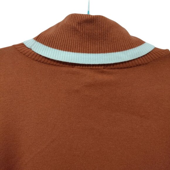 DG2 by Diane Gilman: Turtleneck Sweater, Size 3X, Clay Rust - Picture 4 of 8